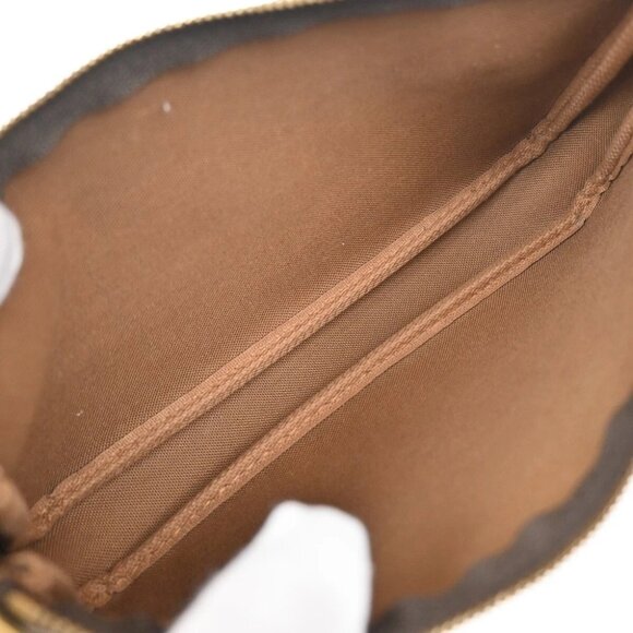LOUIS VUITTON Pochette Accessoires Hand Bag Monogram Leather BN - Picture 12 of 14